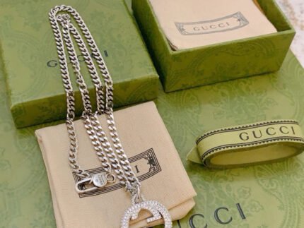 Gucci Paved Necklace