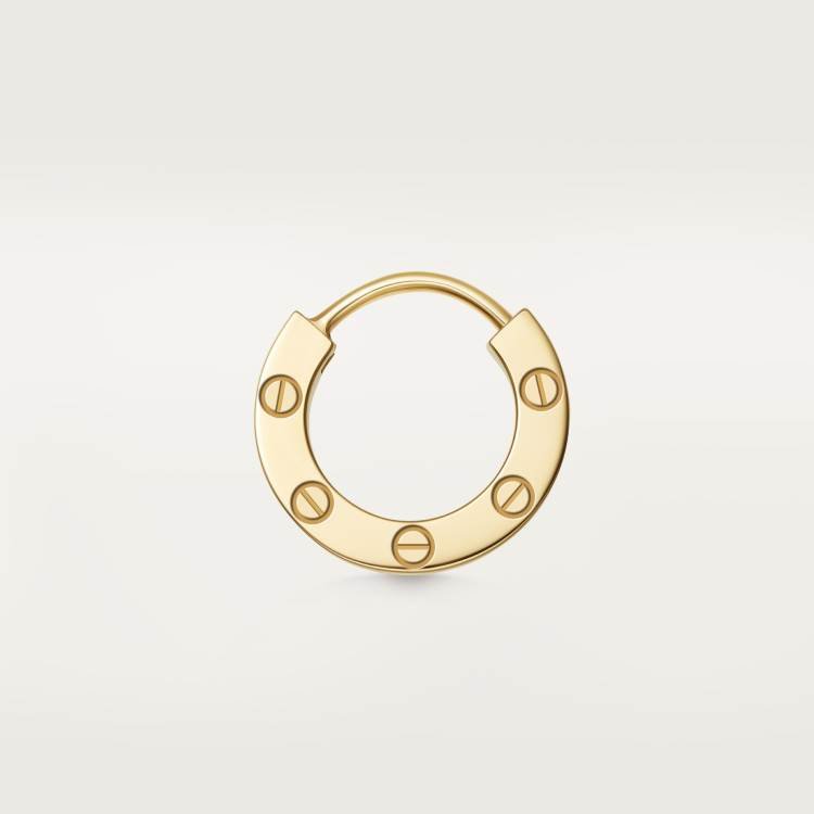 LOVE单只耳环 18K黄金