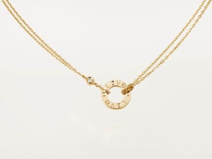 Love Necklace, 2 Diamonds