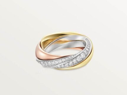 TRINITY Ring Set with Diamonds