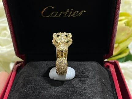 PANTHÈRE DE CARTIER Full Diamond Ring Wide