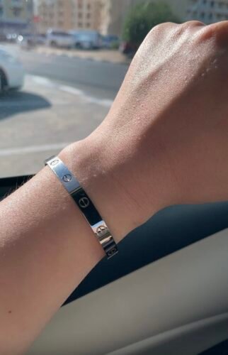 Cartier LOVE Bracelet, Wide-version, Paved with Diamonds photo review