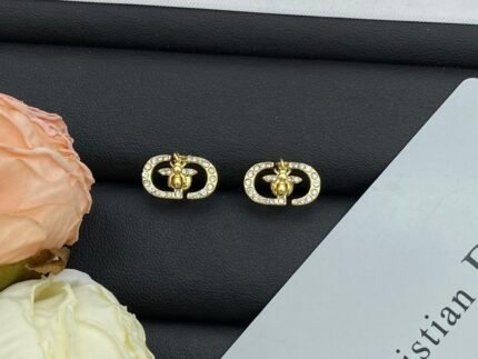 Dior Crown Pearl Earrings